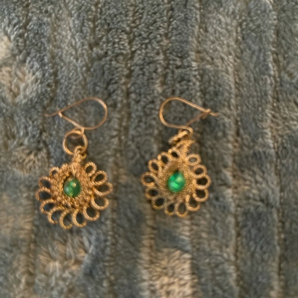 Vintage 40/50s necklace/bracelet/earrings-located - Picture 2 of 3